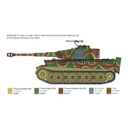 Panzer Kampfwagen VI Tiger I Ausf.E Late Production 1/35