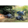 German Guns Set Pak 37 - Pak 40 - Flak38 1/72