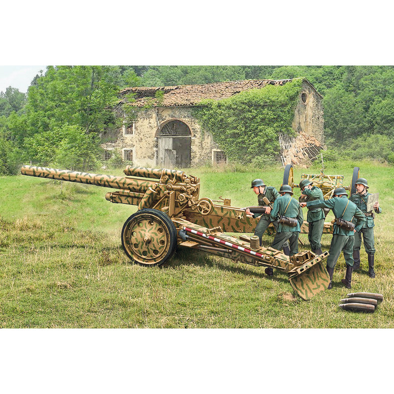 sFH18 15cm Field Howitzer / sK18 10,5cm Field Gun 1/72