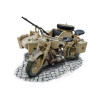 German Military Motorcycle with Sidecar 1/9