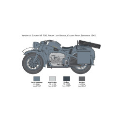 Zundapp KS 750 with Sidecar 1/9