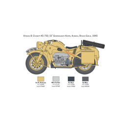 Zundapp KS 750 with Sidecar 1/9