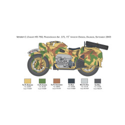 Zundapp KS 750 with Sidecar 1/9