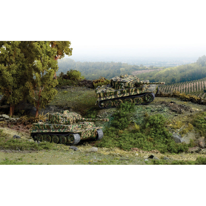 Pz. Kpfw. VI Tiger I Ausf. E "fast assembly" 1/72 (2)