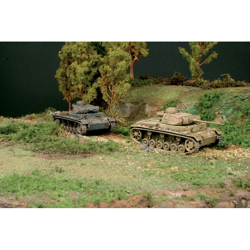 Pz. Kpfw. III Ausf. J "fast assembly" 1/72 (2)