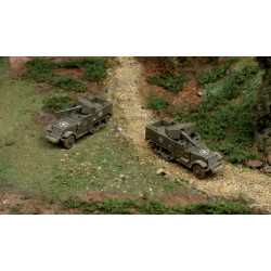 M3 75mm Gun Motor Carriage "fast assembly" 1/72 (2)