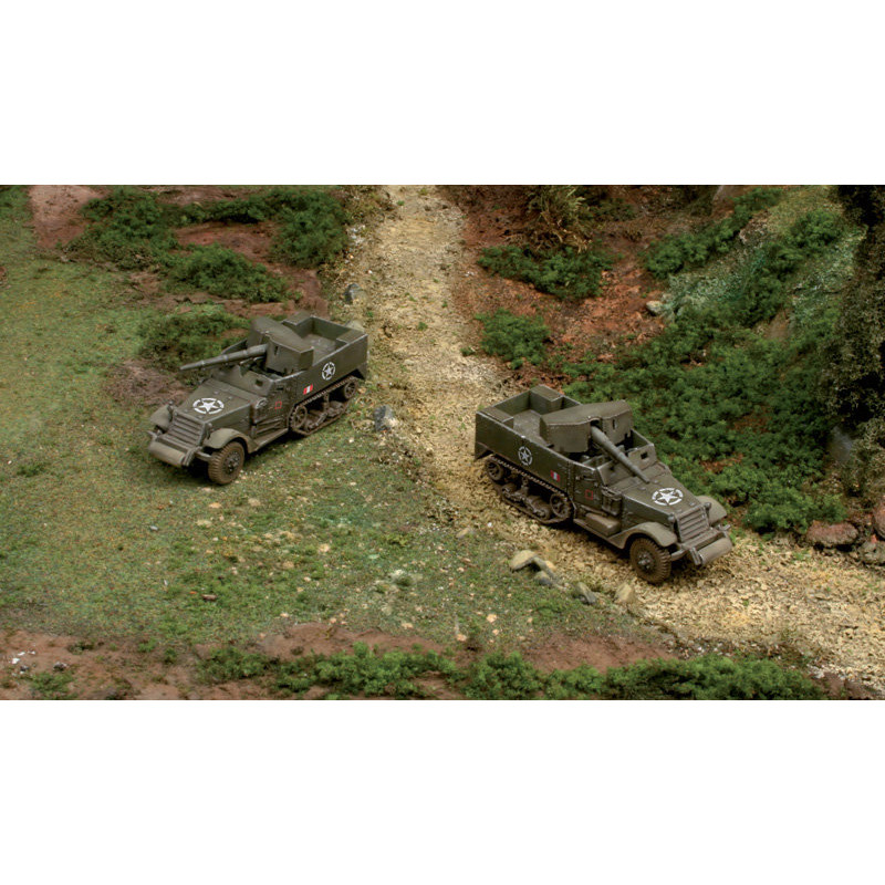 M3 75mm Gun Motor Carriage "fast assembly" 1/72 (2)