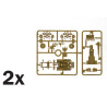 M3 75mm Gun Motor Carriage "fast assembly" 1/72 (2)