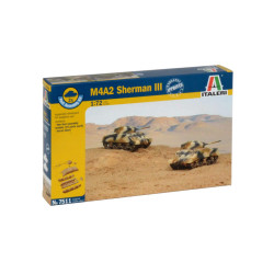M4A2 Sherman III "fast assembly" 1/72 (2)