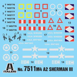 M4A2 Sherman III "fast assembly" 1/72 (2)