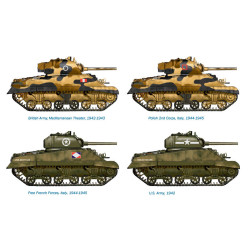 M4A2 Sherman III "fast assembly" 1/72 (2)