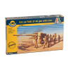 8.8cm FLAK 37 AA Cannone con Serventi 1/72