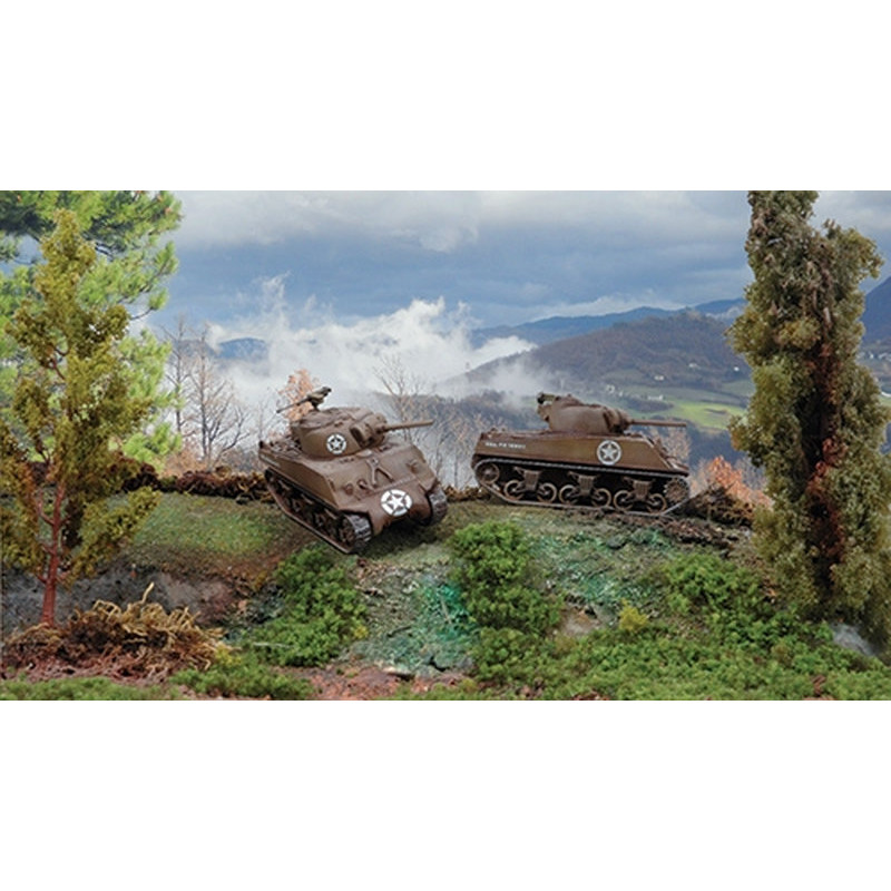 M4A7 75mm Sherman "fast assembly" 1/72 (2)