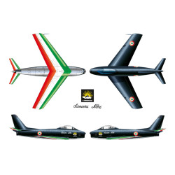 North-American F-86E Sabre "Cavallino Rampante" 1/100