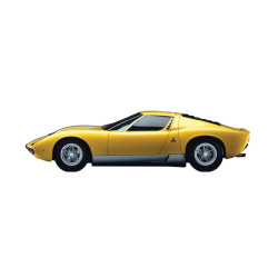 Lamborghini Miura 1/24 con Colla e Colori