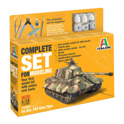 M1 "Abrams" 1/72 con Colla e Colori