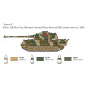 M1 "Abrams" 1/72 con Colla e Colori