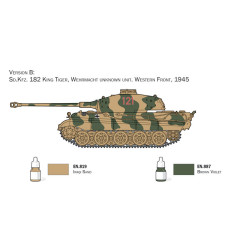 M1 "Abrams" 1/72 con Colla e Colori