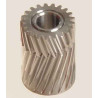 4122 Pignone 22 Denti Modulo 0,5 a Lisca di Pesce