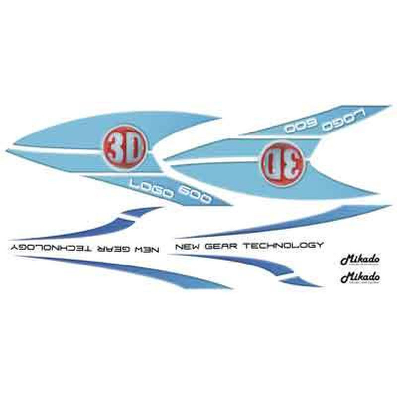 4085 Foglio Adesivi Logo 600-3D