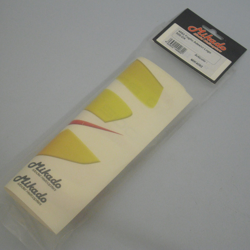 4082 Foglio Adesivi Logo 500-DX
