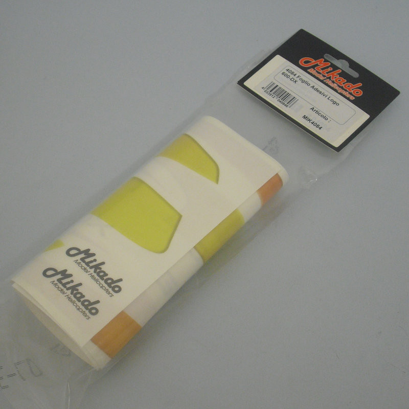 4084 Foglio Adesivi Logo 600-DX