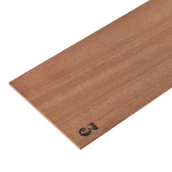 Mogano - Tavoletta mm.  3.00 x 100 x  500