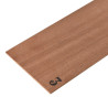 Mogano - Tavoletta mm.  3.00 x 100 x  500
