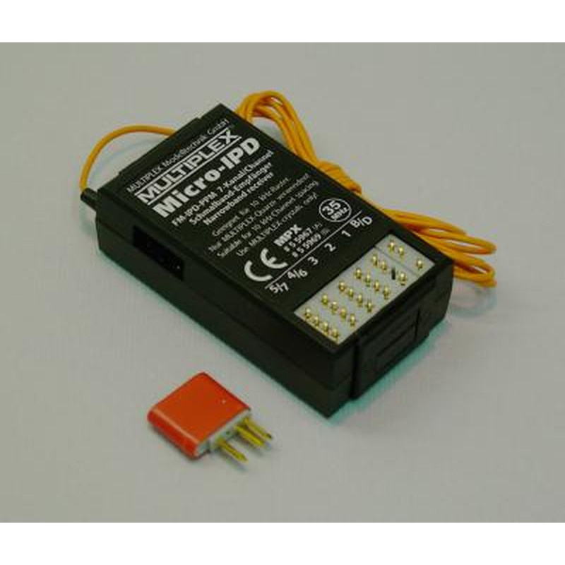 Multiplex Micro IPD 35 MHz connettori MPX