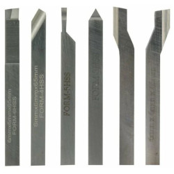 Serie 6 Utensili  6x6  mm. per Tornitura