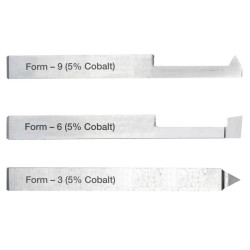 Serie 3 Utensili  8x8  mm. per Filettatura