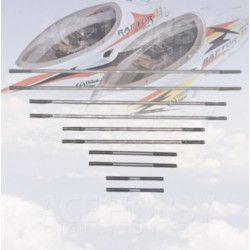 PV0552 Set Astine Comando Raptor 550 - 620 (10)