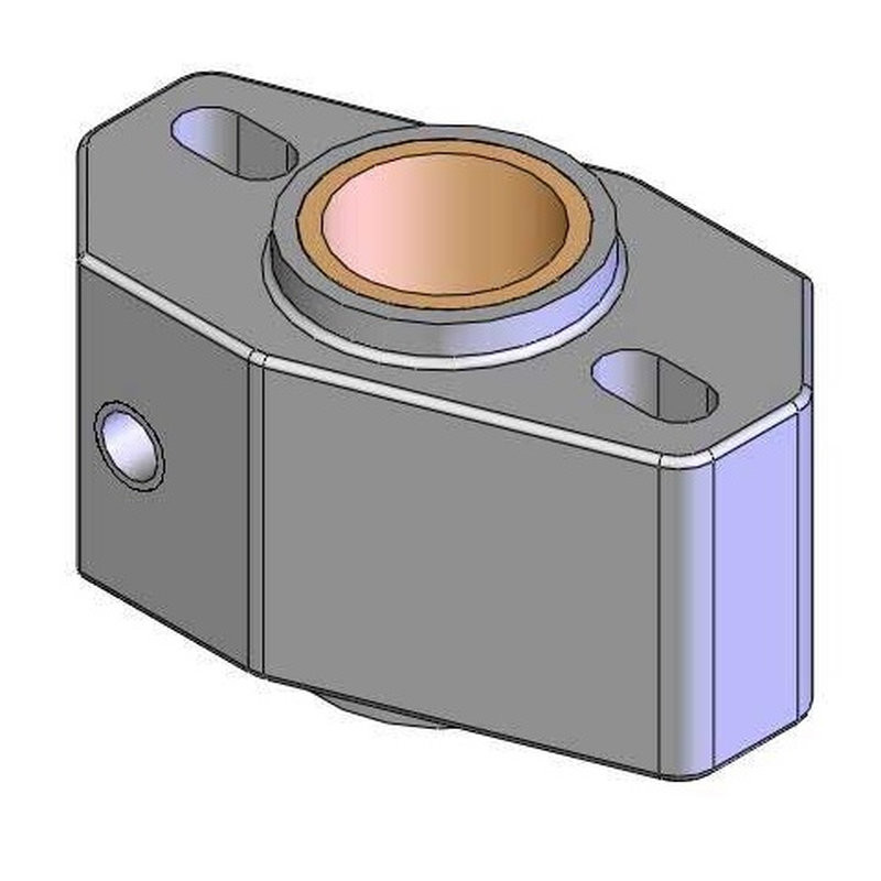 PV0808 Mozzo Compensatore di Passo in Alluminio Mini Titan E325