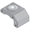 PV0810 Supporto Cuscinetto sup. in Alluminio Mini Titan E325