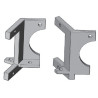 PV0811 Supporto Servocomandi in Alluminio Mini Titan E325 (1p)