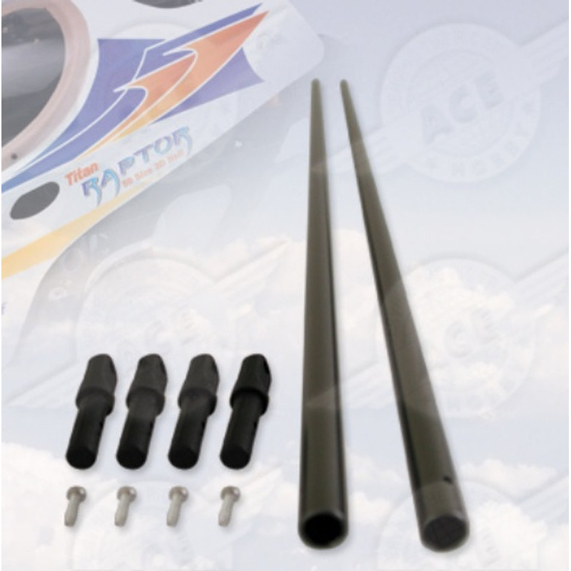 PV0328-T Controventatura Tit.Trave di Coda Raptor 30V2 - 550 (2)