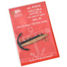 Ancora antica con ceppo in legno mm. 40