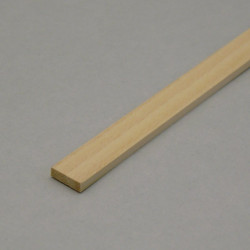 Tiglio - Listello rettangolare mm.  0.5 x  5 x 1000