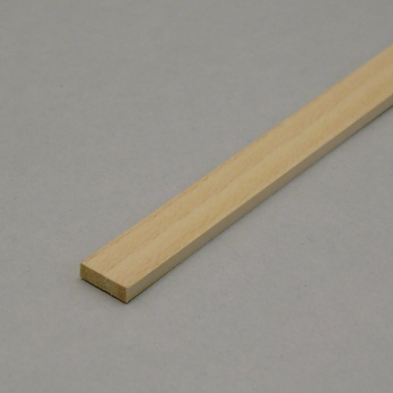 Tiglio - Listello rettangolare mm.  0.5 x  5 x 1000
