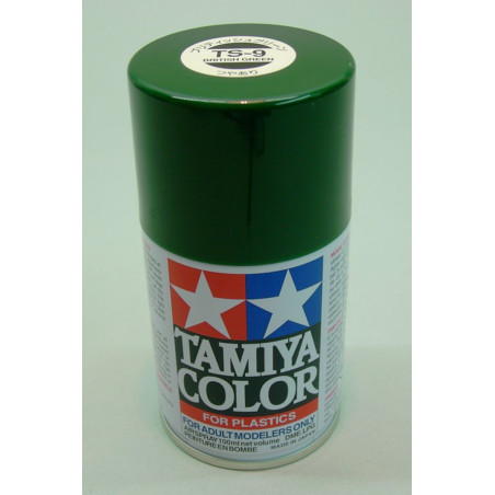 Peinture En Bombe Tamiya TS-9 Vert Britannique – 100 Ml, Origine Japon, Neuve