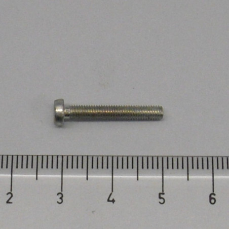 10 Viti A Mano M3x20mm Testa Zigrinata Tonda Acciaio Al Carbonio Uxcell - Foto 2