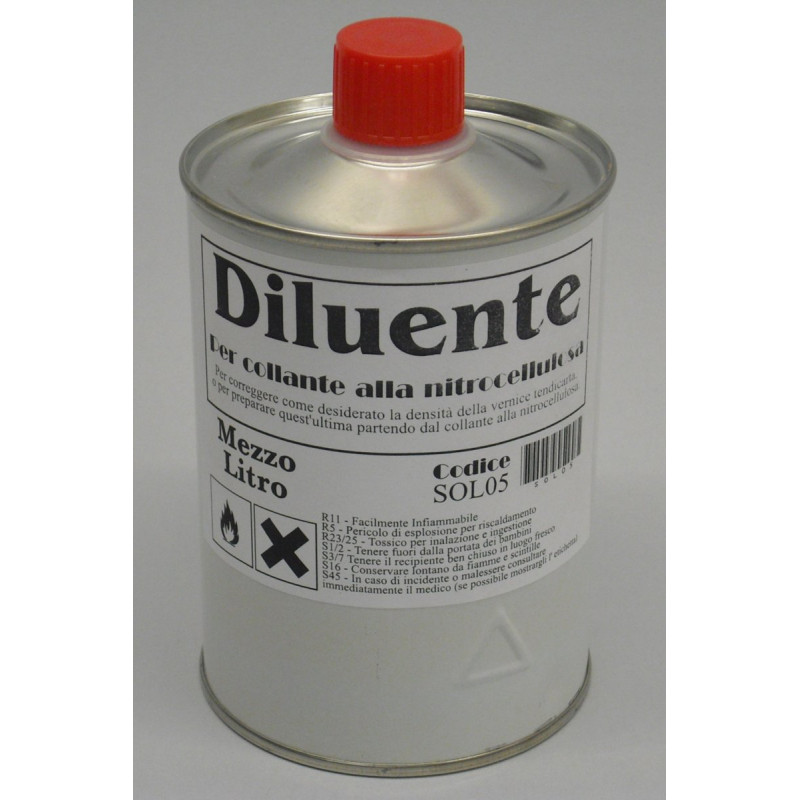 Diluente per Soluzione alla Nitrocellulosa (0.50 lt.)