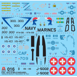 F/A 18 C/D Hornet "Wild Weasel" 1/72