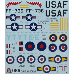 North American P-51D "Mustang" 1/72