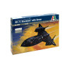 Lockheed SR-71 Blackbird with Drone 1/72