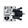 Lockheed SR-71 Blackbird with Drone 1/72