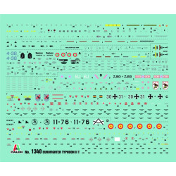 EF 2000 Typhoon IIB 1/72 + Super Set Decal