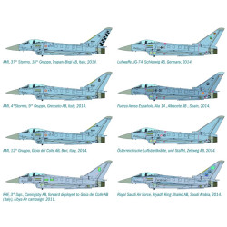 EF 2000 Typhoon Single Seater 1/72 + Super Set Decal