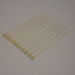 Fascetta Ty-Rap con Ritenuta di Metallo mm.  92 x 2.4 (10)