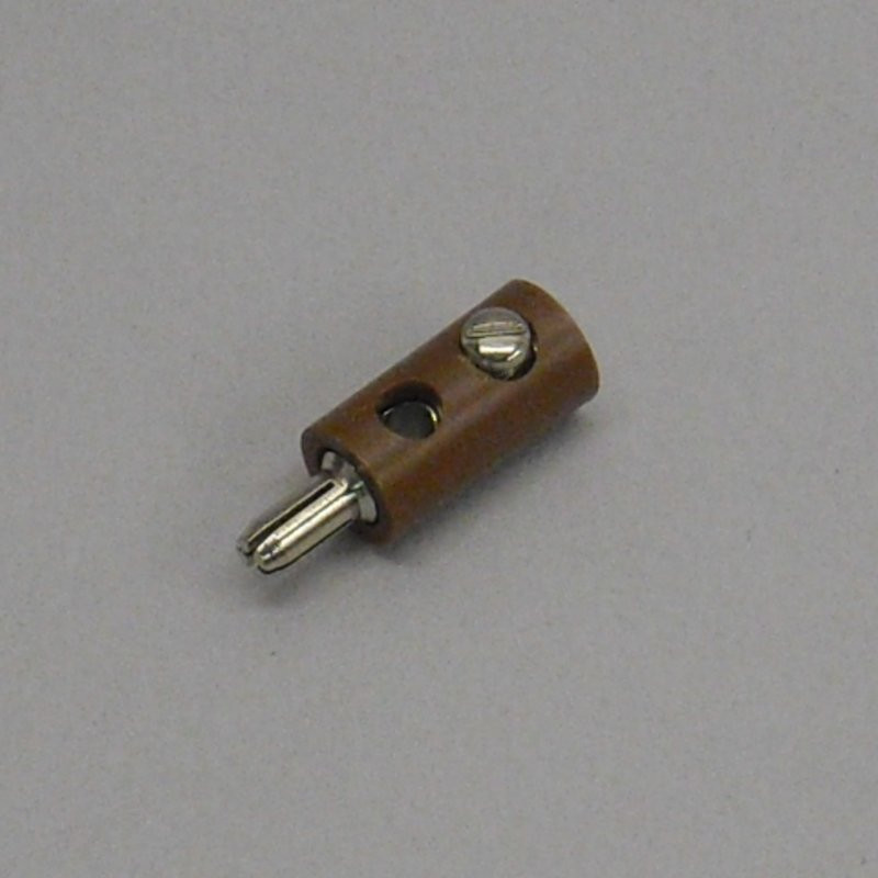 Connettore 2.6 mm. Marklin Marrone maschio